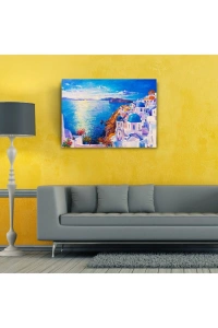 Santorini Canvas Tablo (50x70)