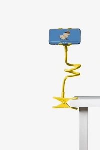 Sarı Renk Akrobat Telefon Tutucu Oynar Başlıklı