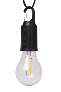 Şarjlı Aydınlatma Ampul Tasarımlı Ambians Işık Askılı Kamp Lambası