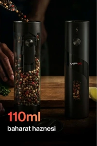 Şarjlı Baharat Öğütücü 100 ml