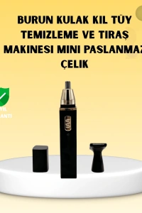 Şarjlı burun ve kulak kılı temizleme cihazı