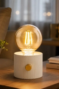 Şarjlı Dekoratif Masa Lambası - Kademesiz Dimmer - Type-C Bağlantılı