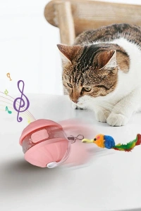 Şarjlı Hareketli Kedi Topu Oyuncak