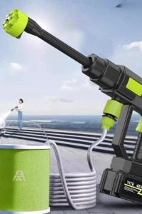 Şarjlı Kablosuz Yüksek Basınçlı Oto Yıkama Makinesi