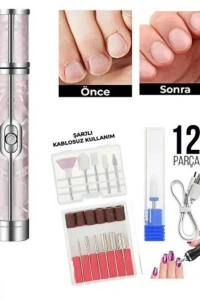 Şarjlı Manikür Pedikür Tırnak Bakım Seti