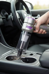 Şarjlı Mini El Süpürgesi Üfleme ve Vakum Özellikli