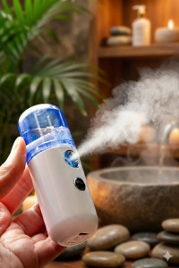 Şarjlı Mini Yüz Nemlendirici Dezenfektan Cihazı Mist Sprayer