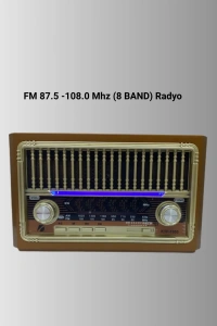 Şarjlı Radyo Hoparlör – İç ve Dış Mekan Uyumlu