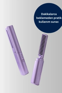 Şarjlı Saç Düzleştirici Tarak