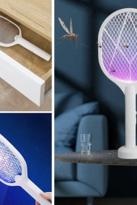 Şarjlı Standlı Sinek Öldürücü Raket