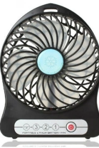 Şarjlı Taşınabilir Mini Fan - Vantilatör