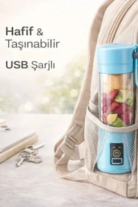 Şarjlı Taşınabilir Smoothie Blender