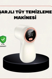 Şarjlı Tüy Temizleyici Paslanmaz Çelik Bıçaklı