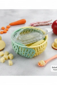 Sebze Haşlama ve Meyve Püresi Hazırlama Seti
