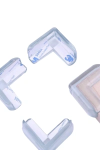 Şeffaf Masa Kenar Koruyucu 4 Lü Set Mobilya Köşe Koruma Aparatı