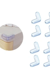 Şeffaf Masa Kenarı Koruyucu 8 Adet Mobilya Köşe Koruma Seti