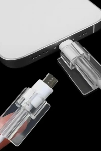 Şeffaf Silikon Kablo Koruyucu