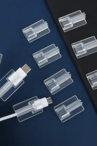 Şeffaf Silikon Kablo Koruyucu