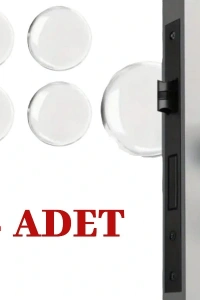 Şeffaf Silikon Mobilya ve Kapı Durdurucu Darbe Pedi 4lü Set