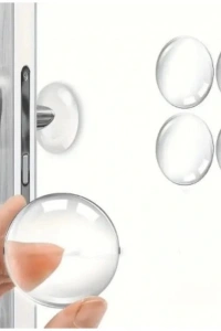 Şeffaf Silikon Mobilya ve Kapı Durdurucu Darbe Pedi 4lü Set