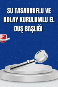 Şelale Sisi ve Masaj Özellikli Banyo Duş Başlığı