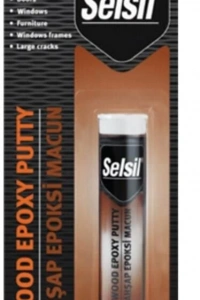 Selsil Epoxy 2 Bileşenli Macun Ahşap Yapıştırıcı 57 gr