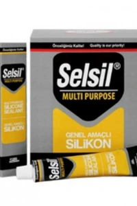 Selsil Genel Amaçlı Tüp Silikon 50 ml Beyaz