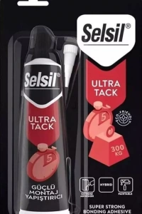 Selsil Ultra Tack Yapıştırıcı 50 ml Beyaz