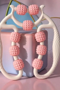 Selülit Masaj Aleti 9 Tekerlekli Lenf Drenaj Rulosu