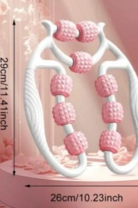 Selülit Masaj Aleti 9 Tekerlekli Lenf Drenaj Rulosu