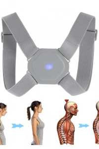 Sensörlü Dik Duruş Korsesi Şarjlı Titreşimli