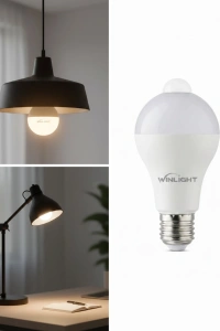Sensörlü LED Lamba Otomatik Algılama Enerji Tasarruflu Aydınlatma