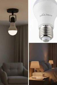 Sensörlü LED Lamba Otomatik Algılama Enerji Tasarruflu Aydınlatma