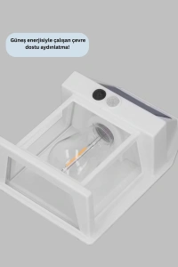 Sensörlü Solar Led Dış Duvar Aydınlatma