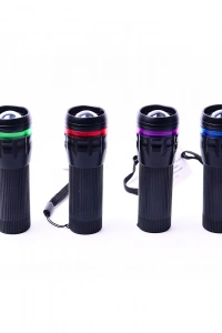 Şeritli Zoom Odaklı EL Feneri Bm-310