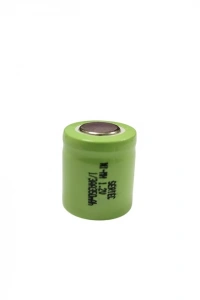 Sertec - 1.2V 350 Mah - 1/3AA - Ni-MH Şarjlı Pil - (Başsız / Flat Head)