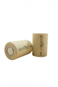 Sertec 1.2V Ni-Cd  4/5 SC 1000 Mah Kağıt Şarjlı Pil 3C (Başsız/Flat Head)