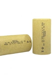 Sertec 1.2V Ni-Mh SC 3000 mAh. Kağıtlı Şarjlı Pil 10C (Başsız/Flat Head)