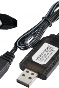 Sertec 7.4V Li-ion SM-3P Soket Drone Bataryası USB Şarj Kablosu