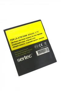 SERTEC - LG-KG99 / LG-A750	Uyumlu Batarya