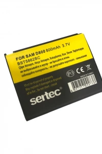 SERTEC - Samsung D808/D800 Uyumlu Batarya