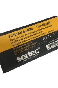 SERTEC - Samsung GALAXY S5 MİNİ-SM-G800F Uyumlu Batarya
