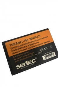 SERTEC - Samsung W559/L700 Uyumlu Batarya