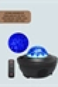 Sesle Aktive Olabilen Uzaktan Kumandalı Ayarlanabilir Galaxy Gece Lambası