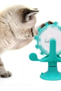 Sesli Fırıldak İnteraktif Kedi Mama Oyuncağı