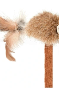 Sesli Oyuncaklı Kedi Tırmalama Tahtası