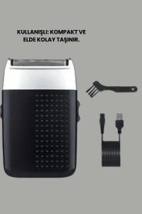 Sessiz, Güçlü ve Şık: Erkeklere Özel Şarjlı Tıraş Makinesi