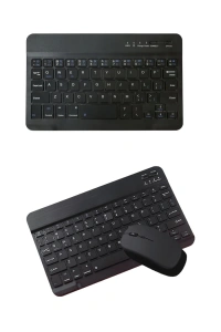 Sessiz Tuşlu Kablosuz Klavye Mouse Seti Çoklu Cihaz Uyumlu