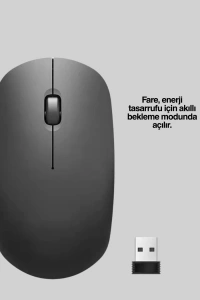 Sessiz ve Ergonomik Mouse – USB Bağlantılı ve DPI Ayarlı