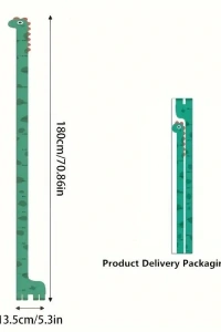 Sevimli Dinozor Boy Ölçüsü Sticker